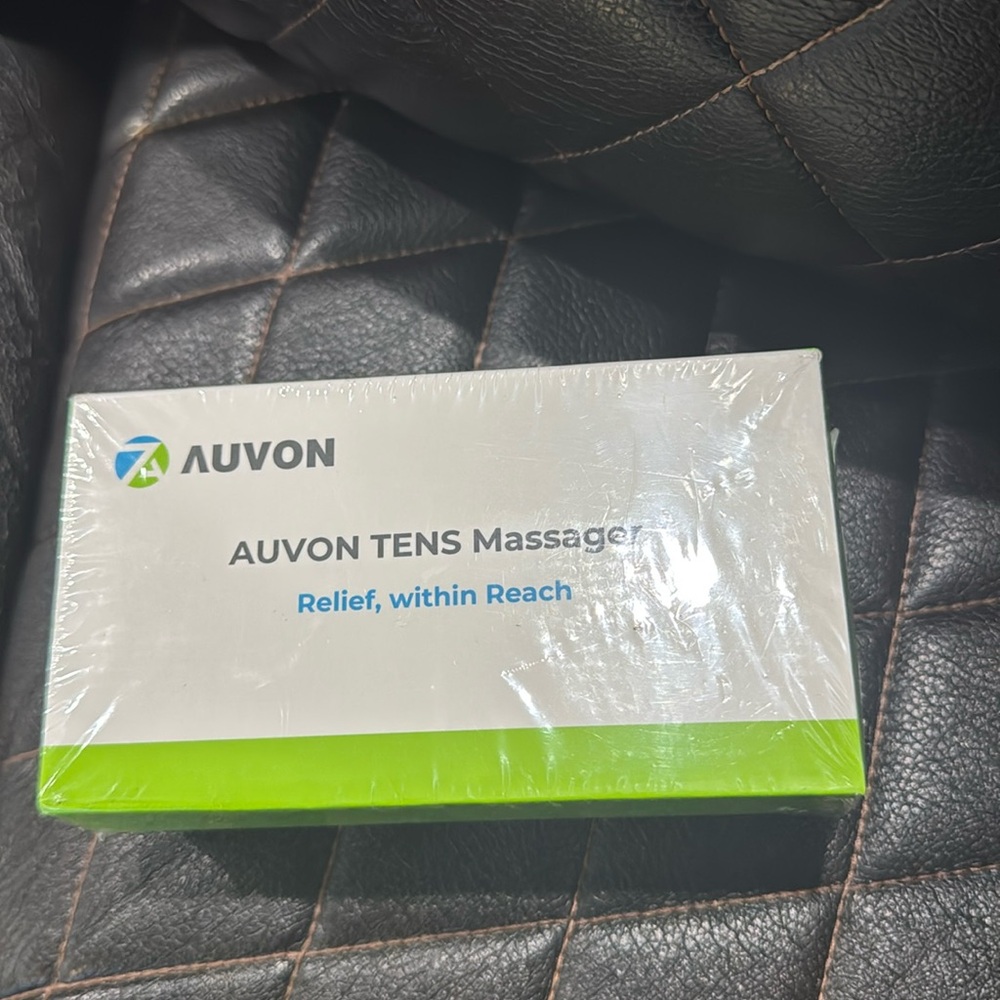 New AUVON Rechargeable TENS Unit Muscle Stimulator